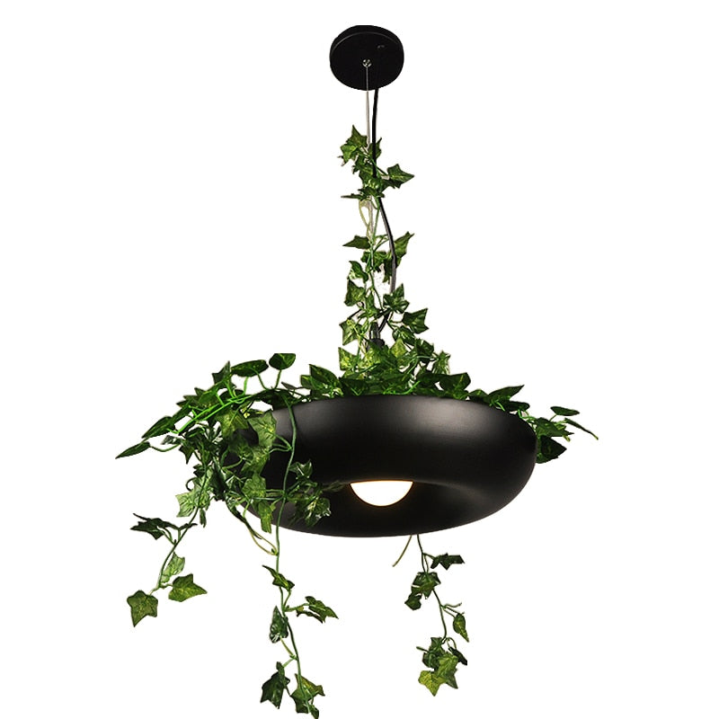 Nest Luminaires suspension  Pot De Fleurs De Jardin Suspendu En Métal Pour Le Balcon