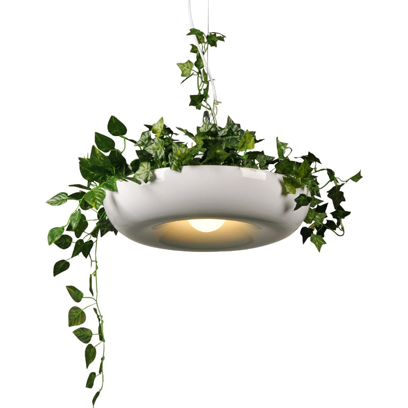 Nest Luminaires suspension  Pot De Fleurs De Jardin Suspendu En Métal Pour Le Balcon