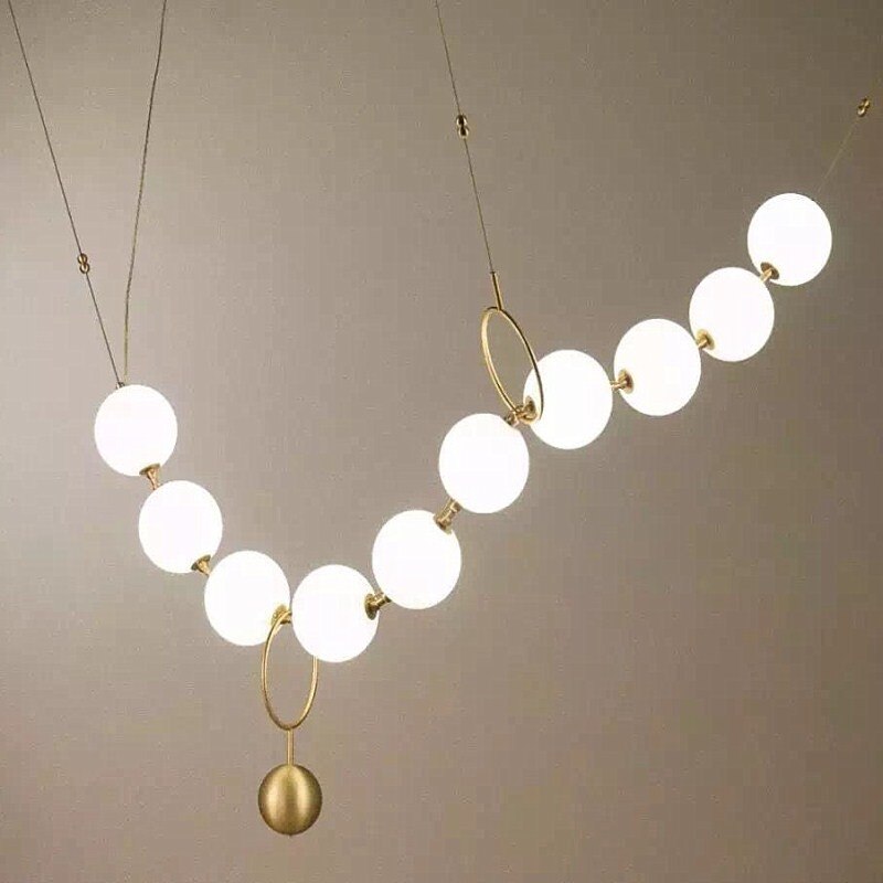 Valentina Lampe à suspension boule de Loft postmoderne Design de collier créatif