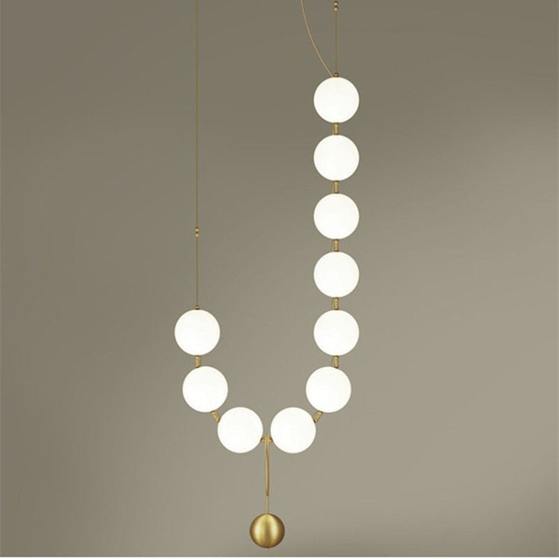 Valentina Lampe à suspension boule de Loft postmoderne Design de collier créatif