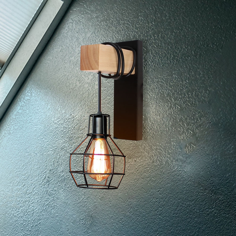 Adjustable Industrial Retro Wall Lamp